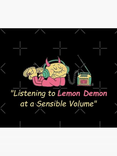 Listening To Lemon Demon At A Sensible Volume Tapestry Official Lemon Demon Merch