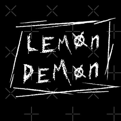 Metal Lemon Demon (Black) Tote Bag Official Lemon Demon Merch