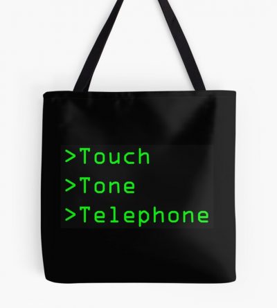 Touch Tone Telephone Tote Bag Official Lemon Demon Merch
