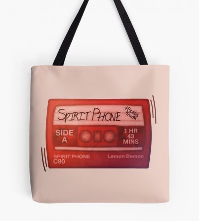 Spirit Phone Cassette Tape Tote Bag Official Lemon Demon Merch