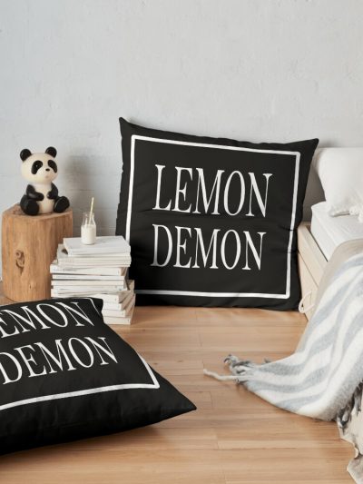 Lemon Demon Simple Art Print With  Love Throw Pillow Official Lemon Demon Merch