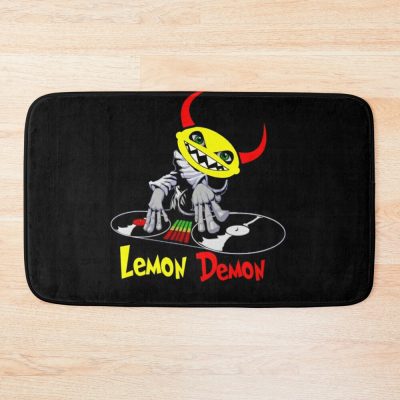 Lemon Demon (Let'S Get This Party Started) Green Eyed Lemon Bath Mat Official Lemon Demon Merch