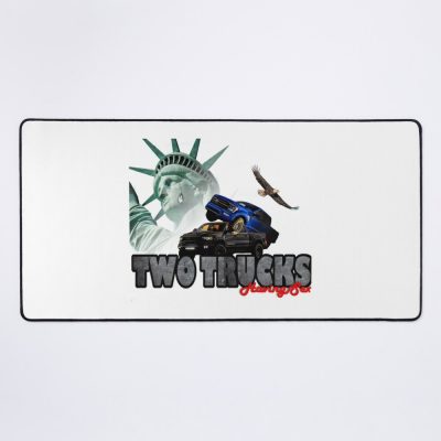 Two Trucks Mouse Pad Official Cow Anime Merch